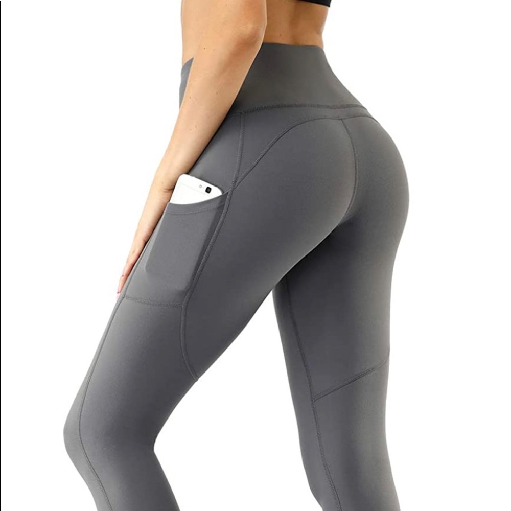 Yoga pants with waist pocket & two side pockets